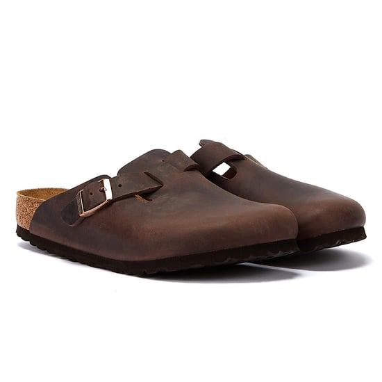 Birkenstock Boston Geolied Nubuck Leer Unisex Clogs - Image 1