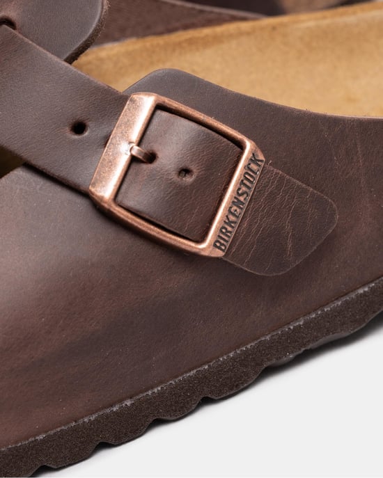 Birkenstock Boston Geolied Nubuck Leer Unisex Clogs - Image 2