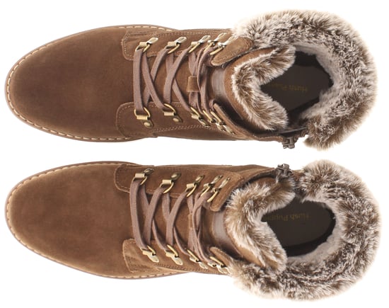 Hush Puppies Florence Leren Dameschocolade Laarzen - Image 6