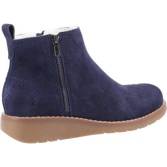 Hush Puppies Libby Suède Dames Marineblauwe Laarzen - Image 3