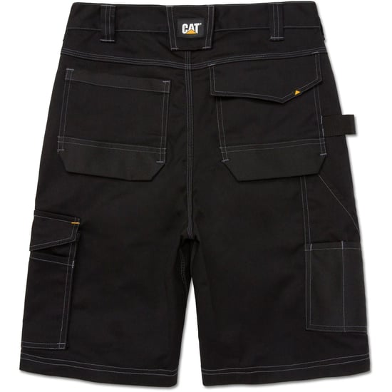 Caterpillar Essential Stretch Holster Polyester Heren Zwarte Werkshorts - Image 5