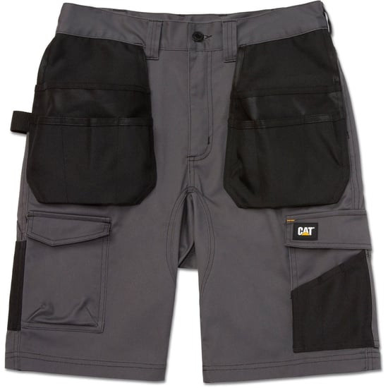 Caterpillar Essential Stretch Holster Polyster Mannen Grijze Werkshorts - Image 4