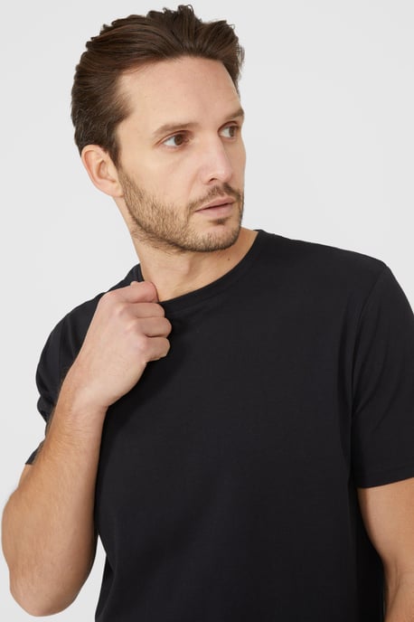 Cotton Crew Neck T-shirt - Image 2