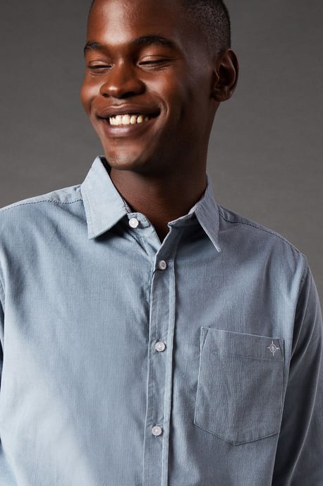 Corduroy Long Sleeve Shirt - Image 2
