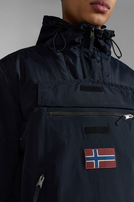Rainforest Pocket Winter Anorak Jas Zwart - Image 4