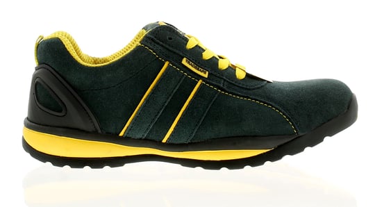 Nieuwe marineblauwe tradesafe veiligheidsschoenen met stalen neus voor heren/heren. - Image 2