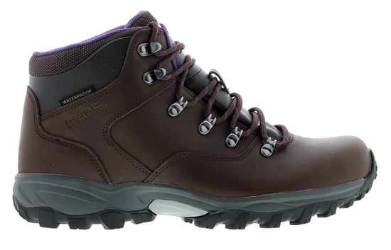 Regatta bainsford leren waterdichte wandelschoenen dames bruin - Image 2
