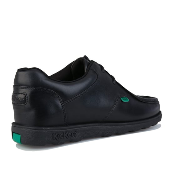 Nieuwe heren/heren zwarte kickers fragma veterende casual schoenen. - Image 3