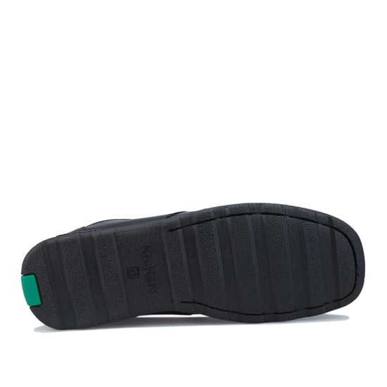 Nieuwe heren/heren zwarte kickers fragma veterende casual schoenen. - Image 4