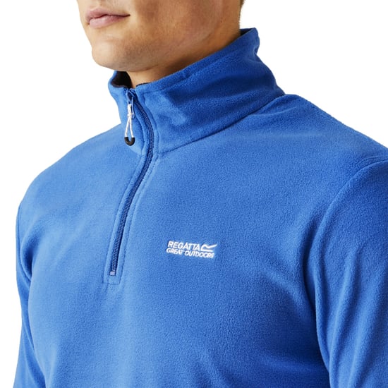 Regatta Mens Thompson Classic Lightweight Half Zip Fleece Top - Image 4