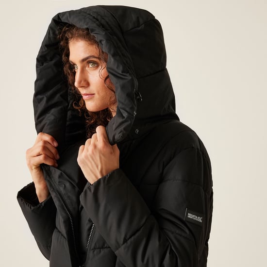 Regatta Womens Nurie Full Zip Longline Padded Jacket - Image 6