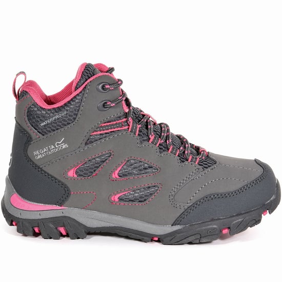 Regatta Boys & Girls Holcombe IEP Isotex Waterproof Walking Boots - Image 5