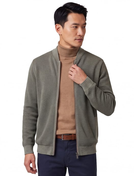 vest Casa Moda groen - Image 1