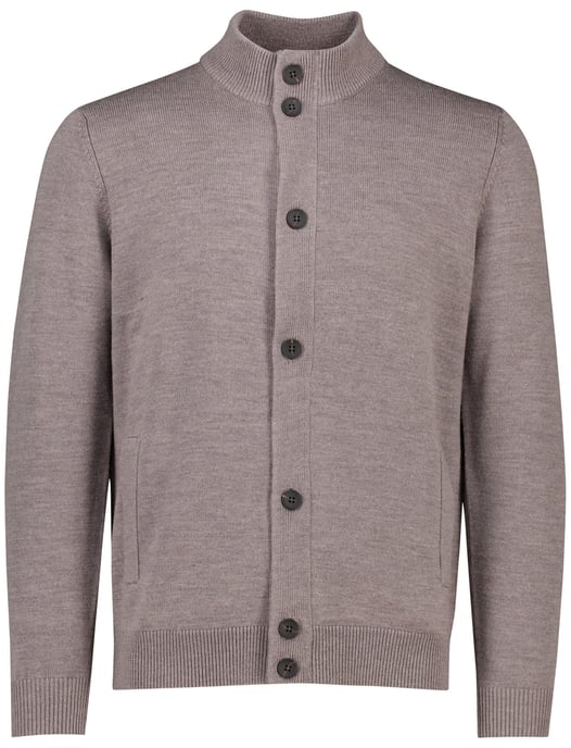Thomas Maine vest gebreid merinowol grijs - Image 3