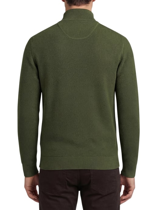 vest Gant groen gebreid met rits - Image 2