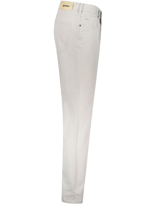 Gardeur pantalon 5-pocket beige katoen normale fit - Image 3