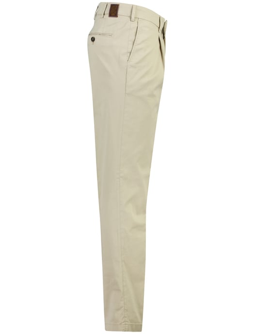 pantalon Gardeur Tolino beige normale fit zonder omslag - Image 3