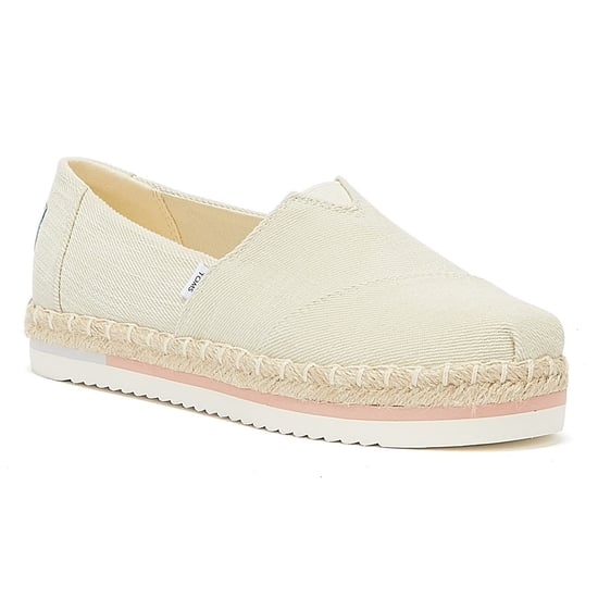 TOMS Alpargata Platform Touw Dames Naturel Espadrilles - Image 2