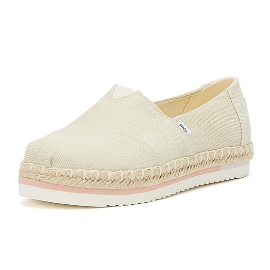 TOMS Alpargata Platform Touw Dames Naturel Espadrilles - Image 3