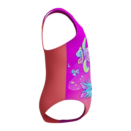 Speedo Meisjes Digitale Print Badpak (Paars) - Image 2