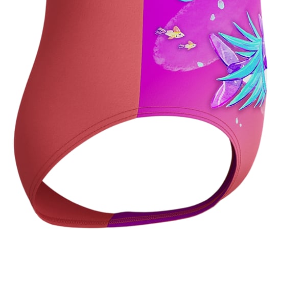 Speedo Meisjes Digitale Print Badpak (Paars) - Image 4