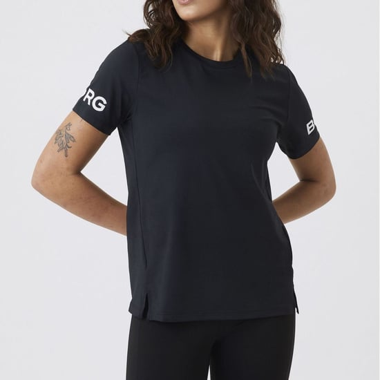 Björn Borg - Dames Classic Training T-Shirt met Korte Mouwen - Zwart - Image 3