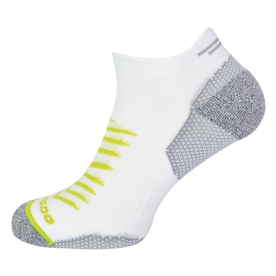 Hi Viz hardloopsokken | Comodo | Lichtgewicht Anti Blaar Sportsokken | Reflecterende Coolmax-sokken - Witte Kalk - Image 3