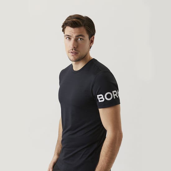 Björn Borg - Heren High Performance Korte Mouwen T-Shirt - Zwart - Image 3