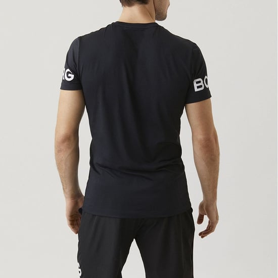Björn Borg - Heren High Performance Korte Mouwen T-Shirt - Zwart - Image 4