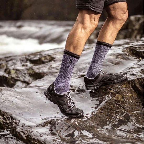 Heren Wandelsokken | Jeep Luxe Terrainsokken | Ademend Ribbeldesign Vrijetijdssokken, Ideaal voor Wandelen en Hiking - Bruin / Aarde - Image 3