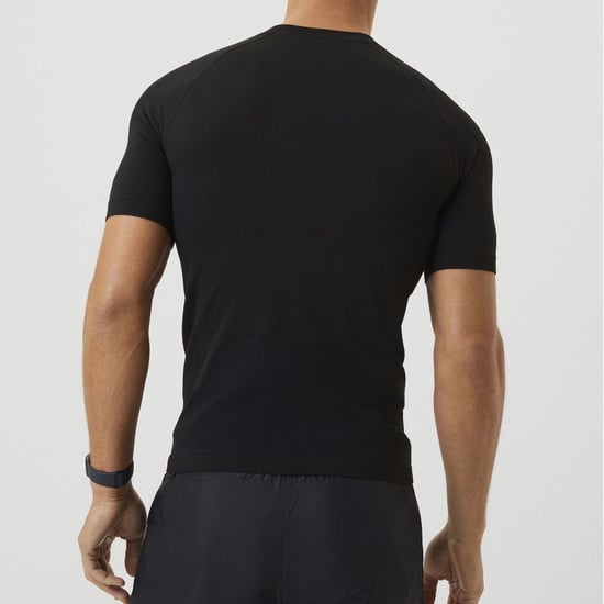 Björn Borg - Heren Korte Mouwen Naadloze Hardloop T-shirt - Zwart - Image 5