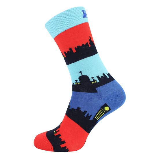 London Landmark Sokken | Happy Socks | Verjaardagscadeau Sokken - Blauw - Image 3