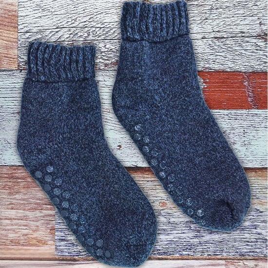 4 paar multiverpakking merinowollen pantoffelsokken voor heren | Sock Snob | Warme dikke wollen sokken - Diverse - Image 4