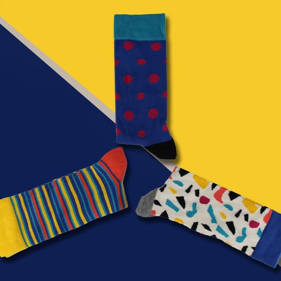 HS by Happy Socks - Heren 3-pack Klassieke Gestreepte Kousen - Streep (Felle Kleuren) - Image 3