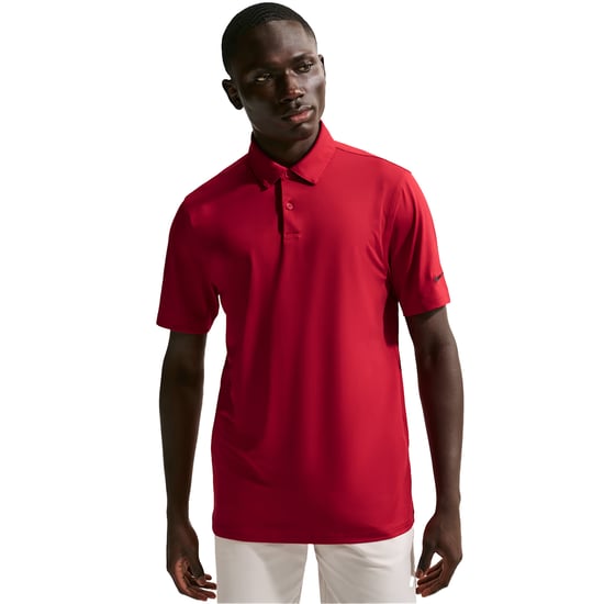 Nike Velocity-poloshirt voor heren (Rood, Zwart) - Image 1