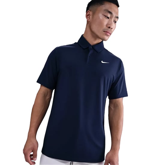 Nike Dri-FIT-poloshirt voor heren (College Navy/White) - Image 3