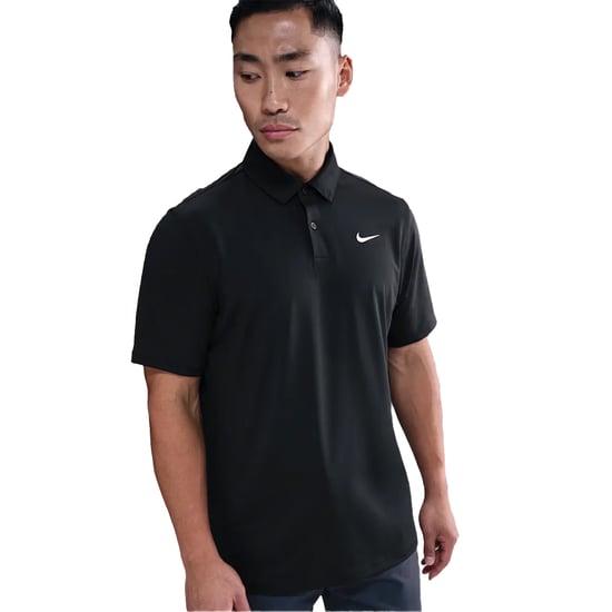 Nike Dri-FIT-poloshirt voor heren (Zwart, Wit) - Image 3