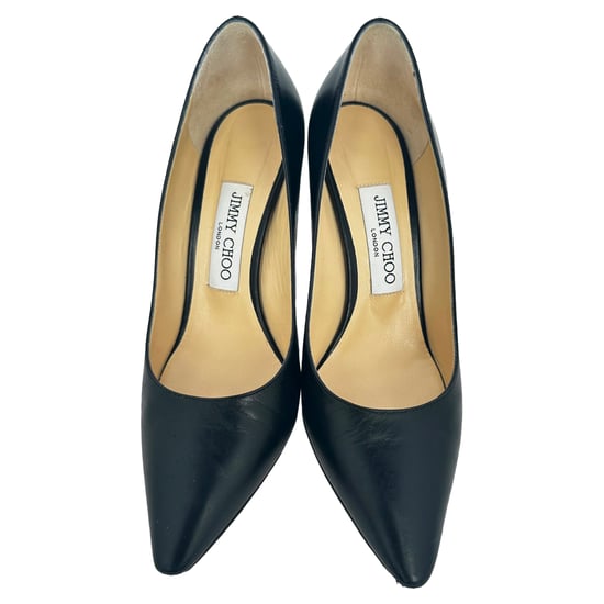 Jimmy Choo Romy 85 pumps in zwart leer - Image 2