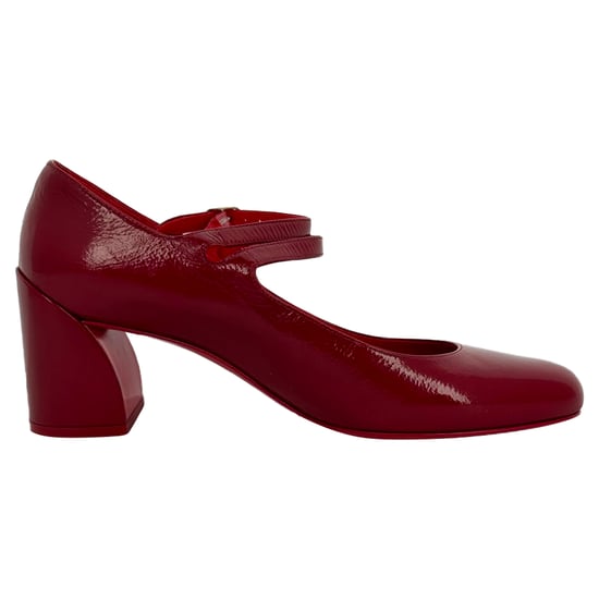 Christian Louboutin Miss Jane 55 Mary Jane pumps in rood lakleer - Image 1