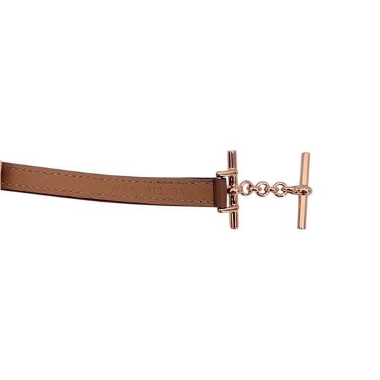 Hermes leren armband Croisière Double Tour - Image 2