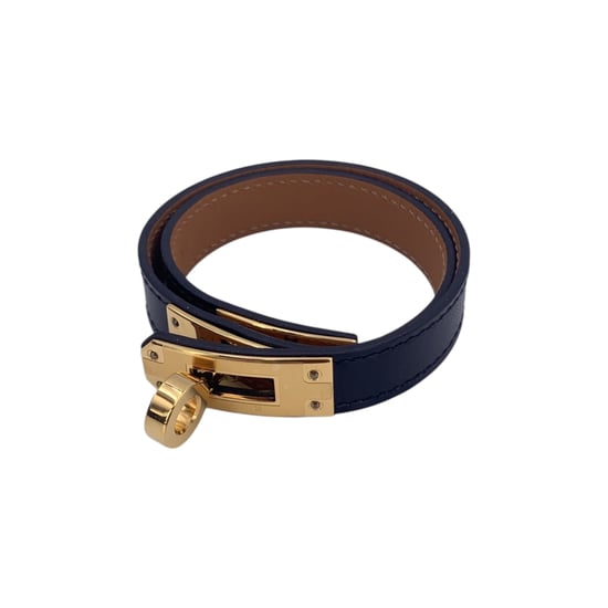 Hermes leren armband Kelly Double Tour - Image 3