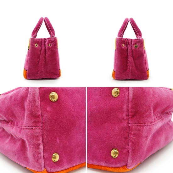 Prada fluwelen handtas Cahier - Image 3
