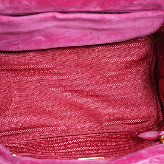 Prada fluwelen handtas Cahier - Image 5