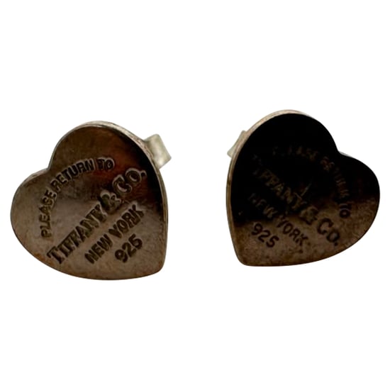Tiffany & Co. Return to Tiffany Heart Tag oorknopjes in zilver - Image 1