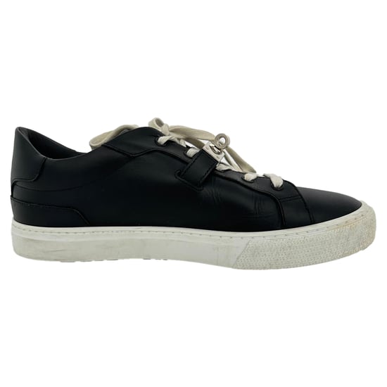 Hermès Day lage sneakers in zwart kalfsleer - Image 1