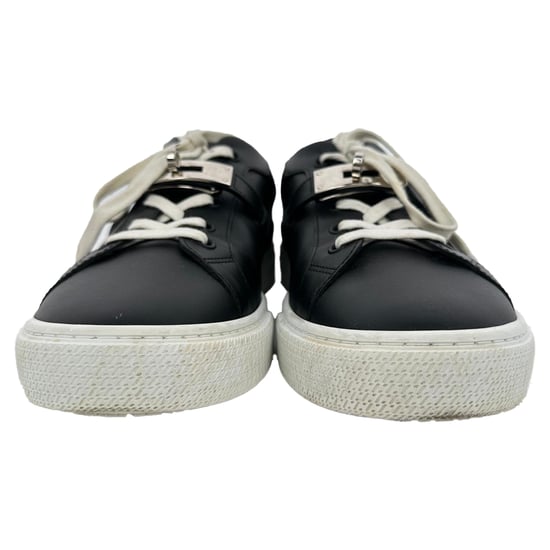 Hermès Day lage sneakers in zwart kalfsleer - Image 3