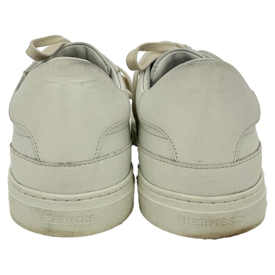 Hermès Day lage sneakers van wit kalfsleer - Image 6