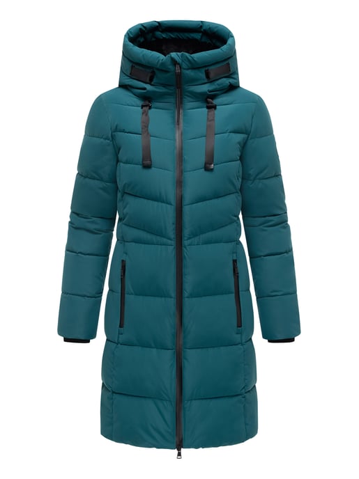 Marikoo Natsukoo dames winterjas – warm, teddyvoering & capuchon - Image 2