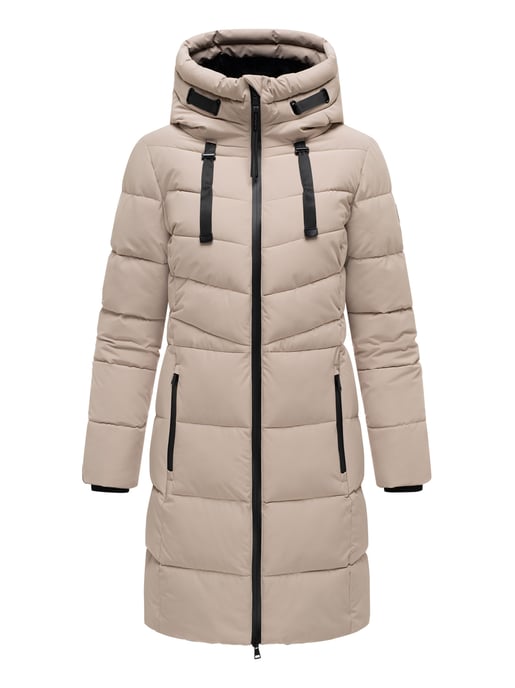 Marikoo Natsukoo dames winterjas – warm, teddyvoering & capuchon - Image 2