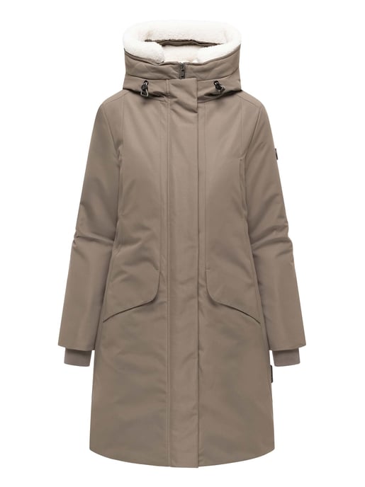 Navahoo dames winterparka Bibber-Beauty met teddyvoering - Image 1